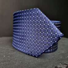 Cravată Ares - Bleumarin cu albastru